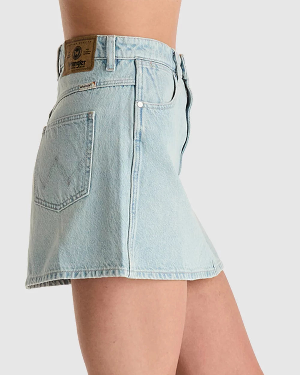 Wrangler Repair Mini Skirt - Sun Bleached