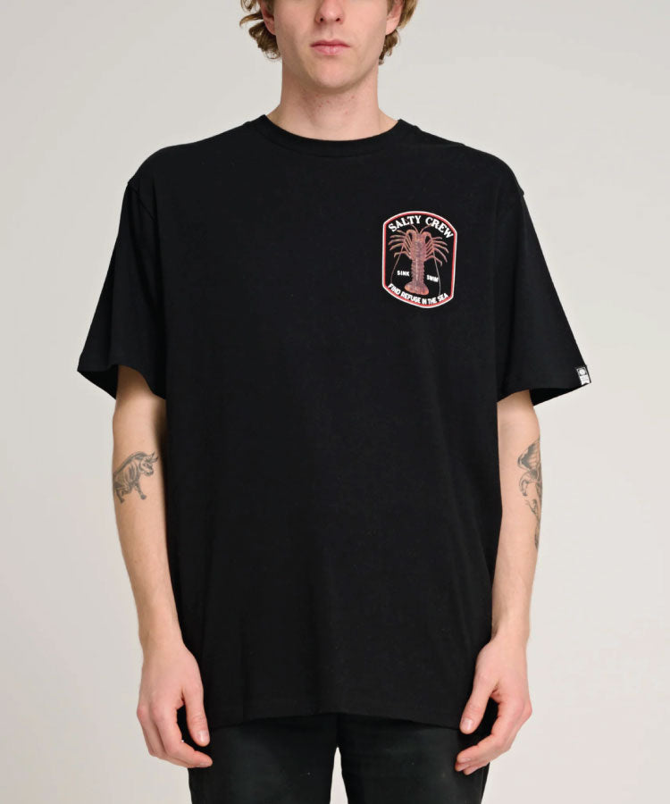 Salty Crew Spiny Standard S/S Mens Tee - Black