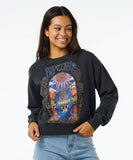 Rip Curl Alchemy Relaxed Crew. - Washed Black