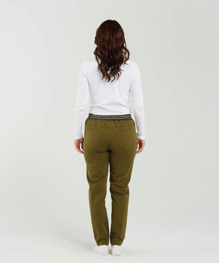 Zafina Zuri Pant - Olive