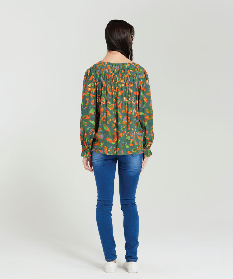 Zafina Alina Top - Garden Mix