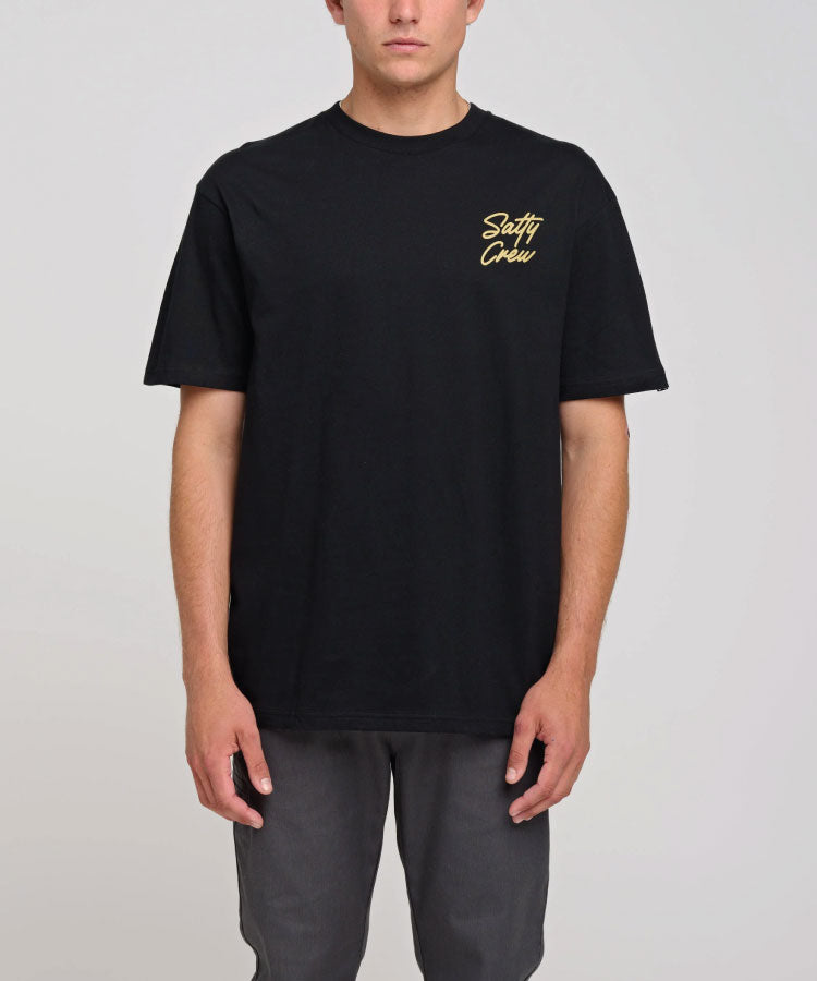 Salty Crew Snapper Premium SS Tee - Black