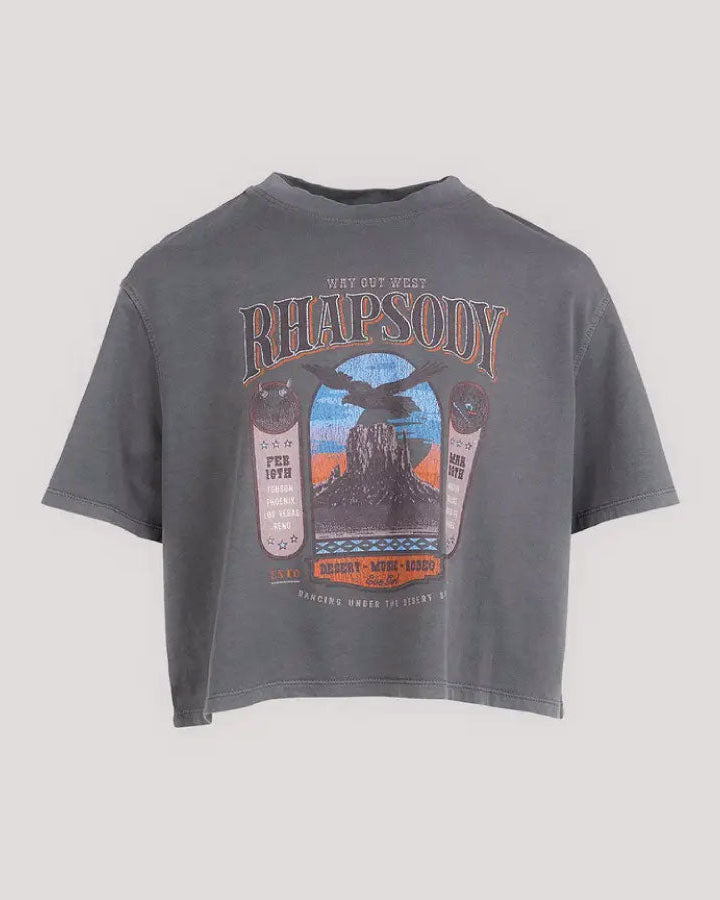 Eve Girl Rhapsody Tee - Charcoal