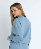 Rhythm Insider Crew Neck Fleece - Dusty Blue