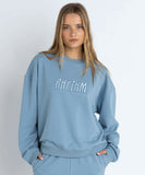 Rhythm Insider Crew Neck Fleece - Dusty Blue