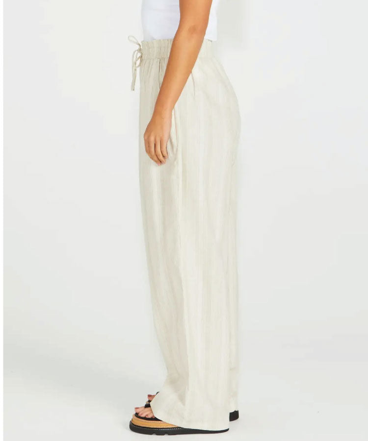 Sass Odell Pant - Natural Stripe