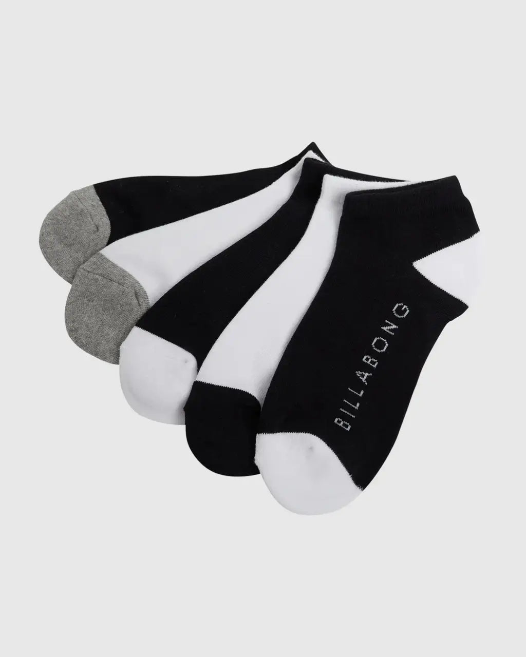 Billabong Serenity 5 Pack of Socks - Black