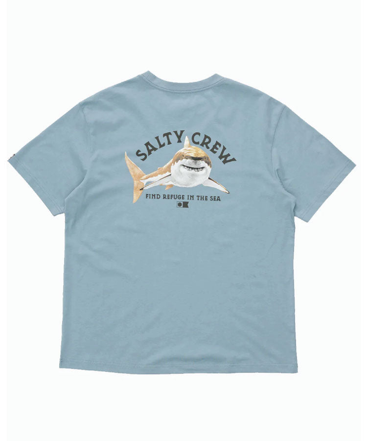 Salty Crew Lurking Classic SS Tee - Ash Blue