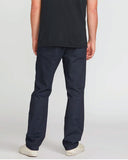 volcom men solver modern fit jeans old town indigo