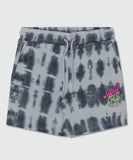 Santa Cruz Rad Dot Hollow Track Short - Black Tie Dye