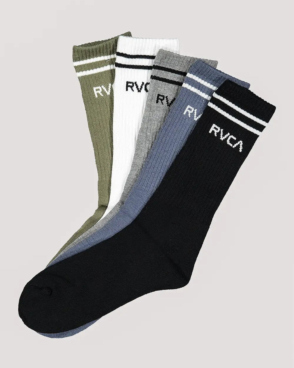 RVCA Union Sock 5 Pk - Multi