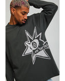 Volcom V Ent Stone Burst Long Sleeve Tee - Stealth