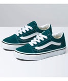 Vans Old Skool Color Theory Kids Shoe - Deep Teal