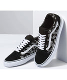 Vans Old Skool Peace Paisley Shoe - Black / True White