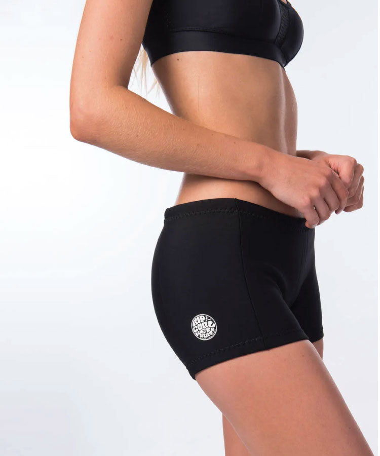 Rip Curl Womens G-Bomb 1mm Boyleg Neo Short - Black