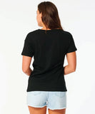 Rip Curl Plains Oversized Womens Tee - Black
