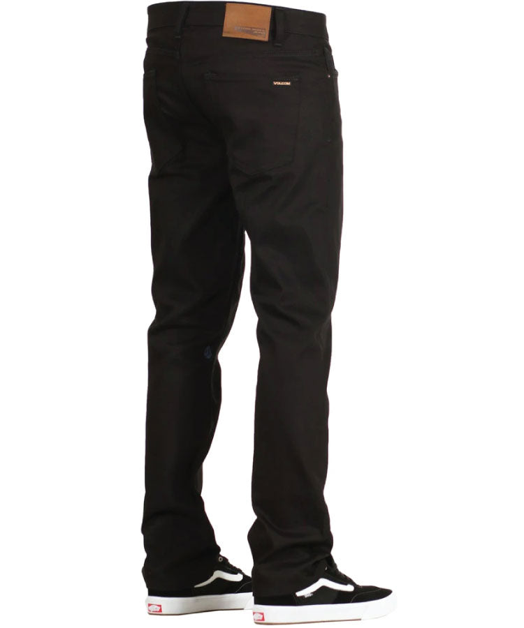 Volcom Men Vorta Denim Mens Jean Black