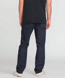 Volcom Solver Modern Fit Denim Jeans - Coated Indigo Wash