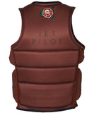Jetpilot 2023 X1 Boys Sublimated Vest - Coffee