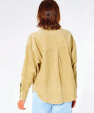 Rip Curl Golden Days Cord Women's Shirt - Khaki