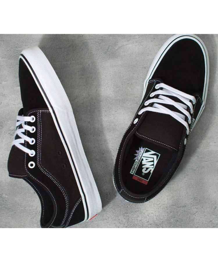 Vans Skate Chukka Low Shoe - Black / White
