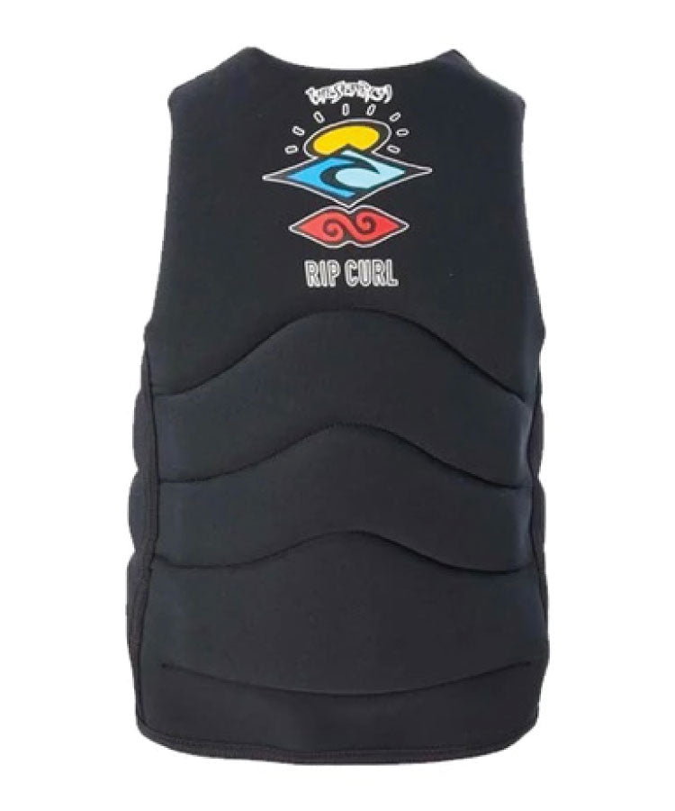 Rip Curl Dawn Patrol Boys Wake Vest -  Black