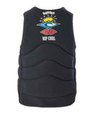 Rip Curl Dawn Patrol Boys Wake Vest -  Black