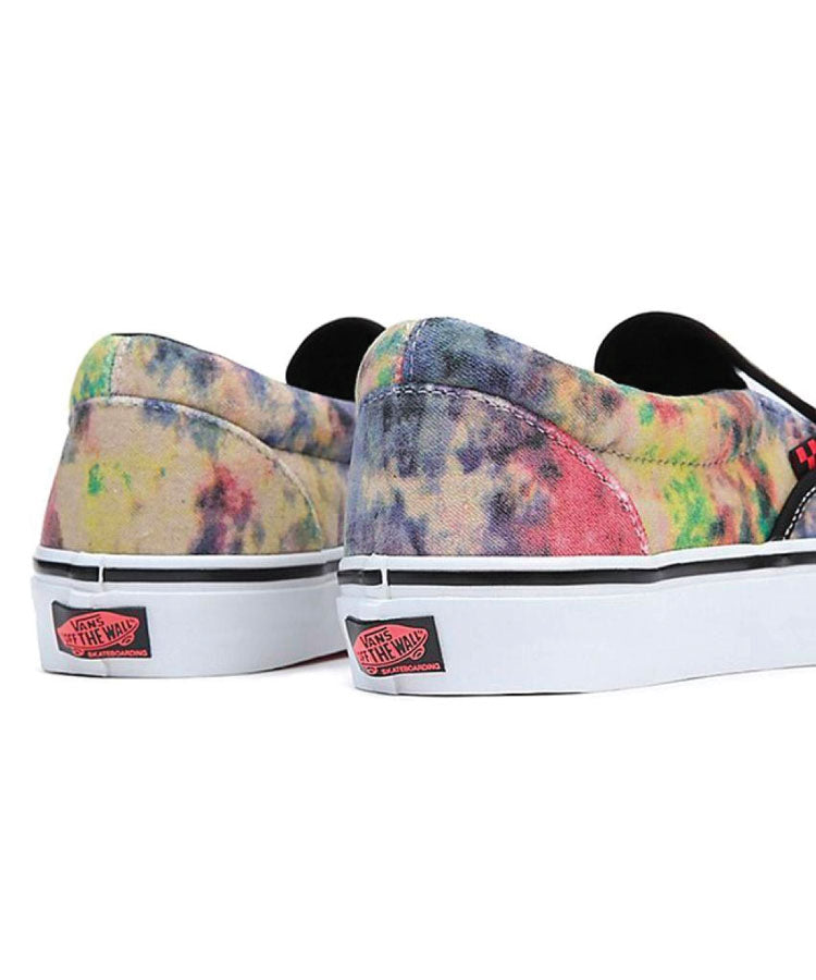 Vans Skate Slip-On Tie Dye Terry Shoe - Black / Multi