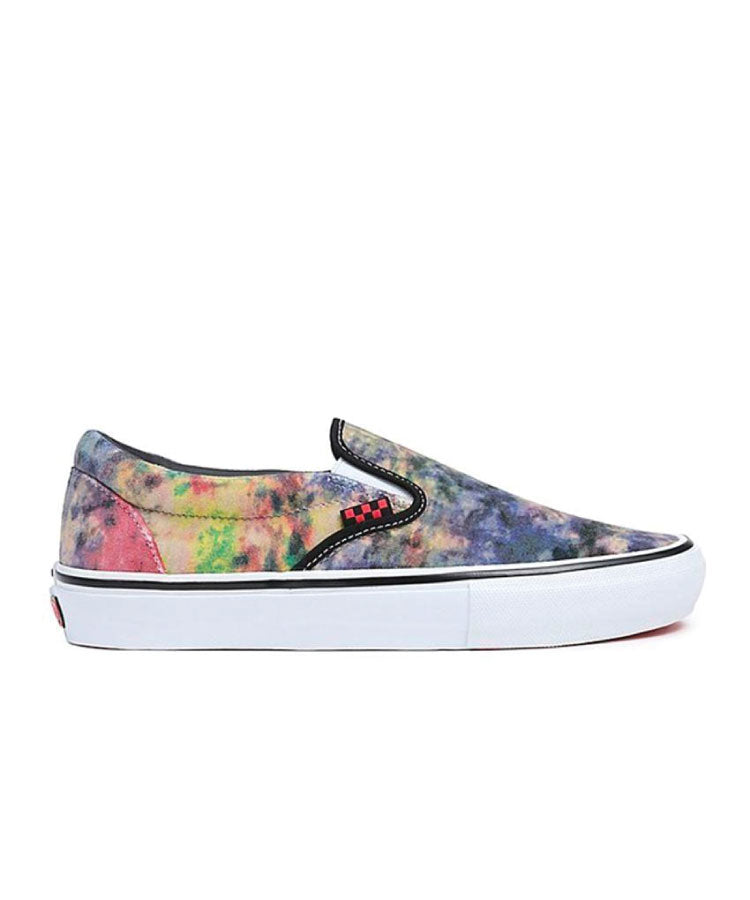 Vans Skate Slip-On Tie Dye Terry Shoe - Black / Multi