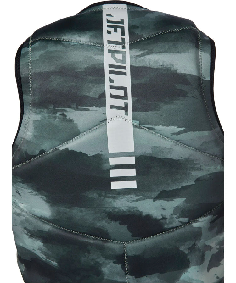 Jetpilot 2023 Freeride Mens Neo Vest - Green Camo