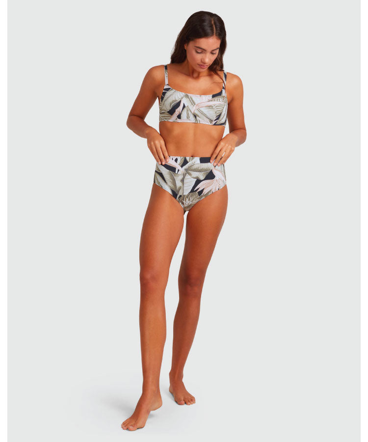 Billabong Hideaway Hi Retro Bottoms - Off Black