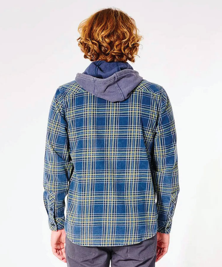 Rip Curl Ranchero Flannel Shirt - Navy