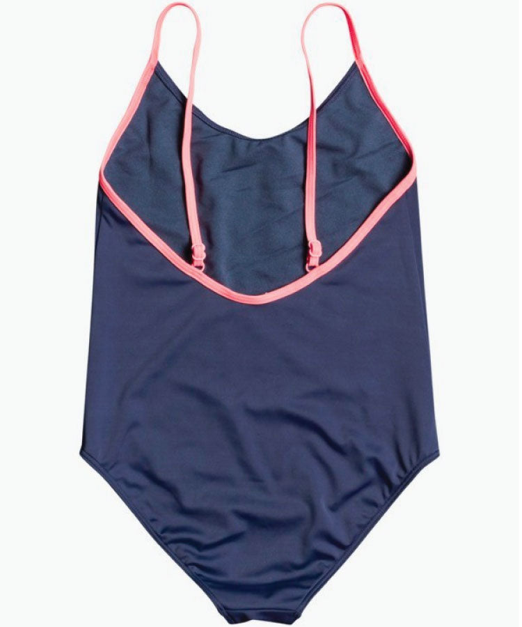 Roxy Girls 8-16 Summer Good Wave One Piece Swimsuit - Mood Indigo
