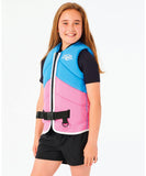 Rip Curl Girls Dawn Patrol Vest - Light Blue