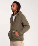 Hurley Baseline Zip Fleece - Olive