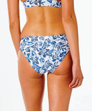 Rip Curl Sunset Waves Good Hipster Bikini Bottoms Navy