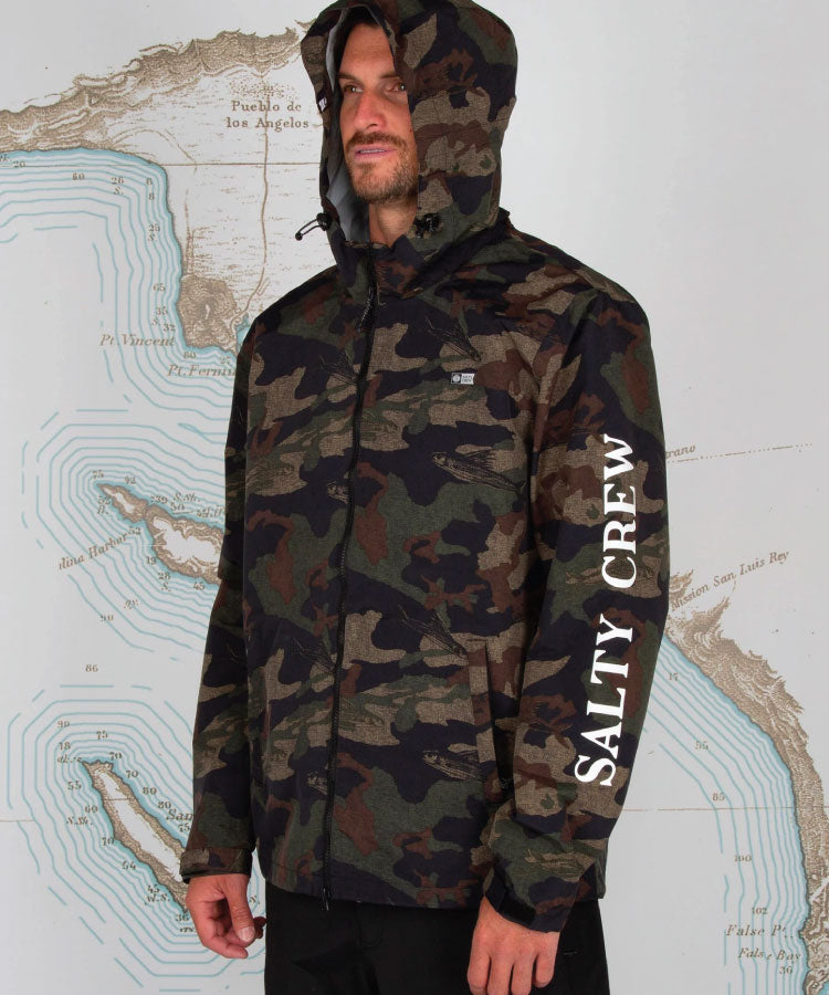 Salty Crew Pinnacle Jacket - Camo