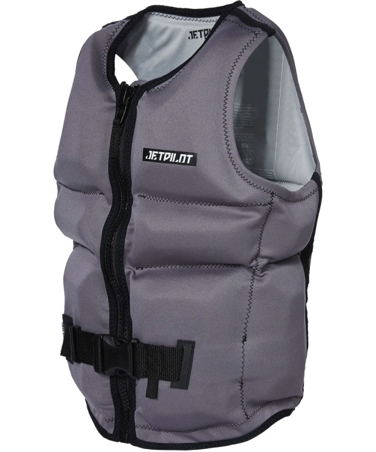 Jetpilot 2023 X1 Boys Vest - Charcoal