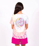 Santa Cruz Eclipse Dot S/S Girls Tee - Multi