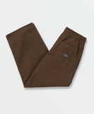 Volcom Big Boys Outer Spaced Elastic Waist Pants - Dark Brown