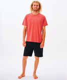 Rip Curl Plain Wash Mens Tee - Dusty Mushroom