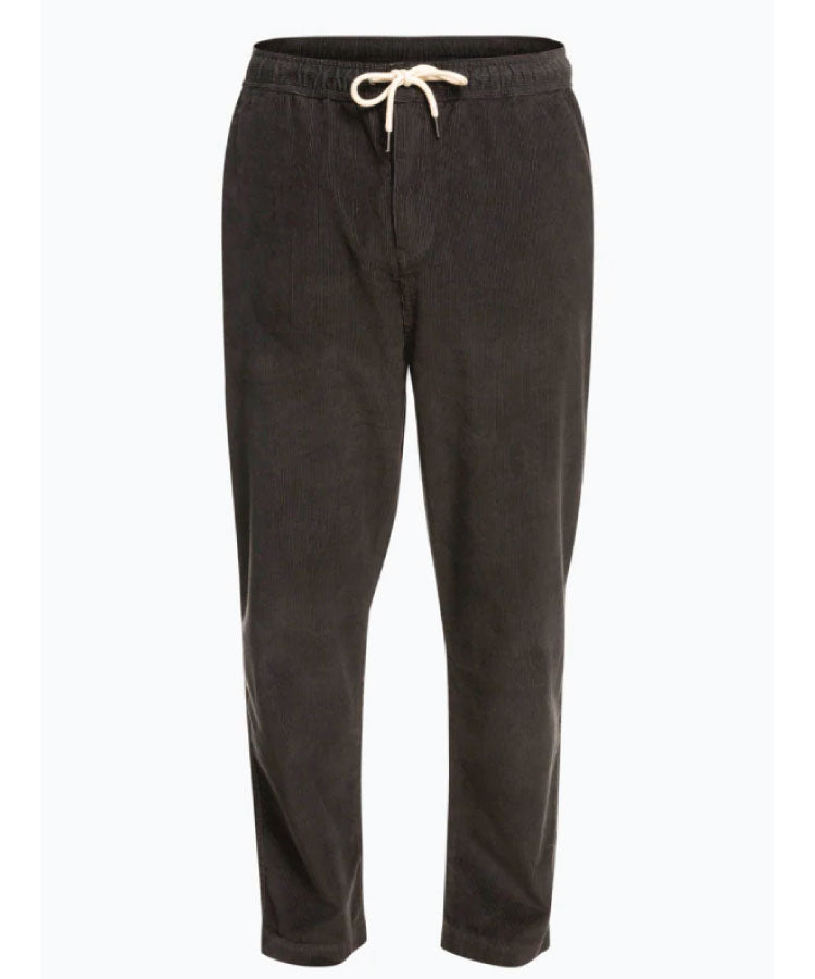 Quiksilver Mens Corduroy Elastic Tracksuit Bottoms - Tarmac