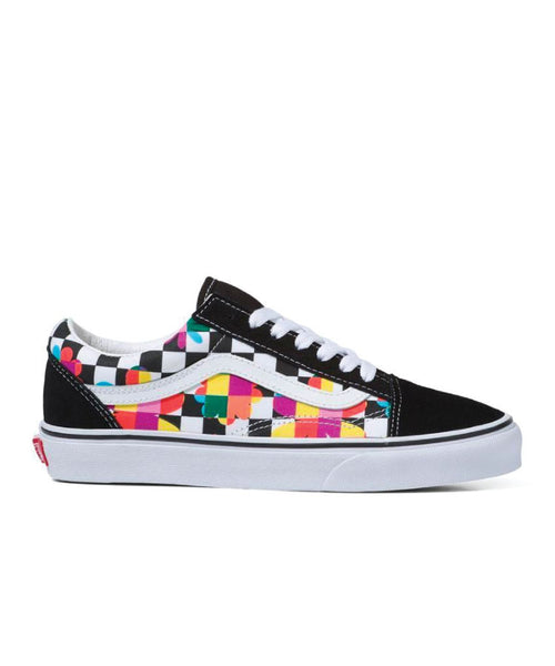 Checkerboard old skool top vans