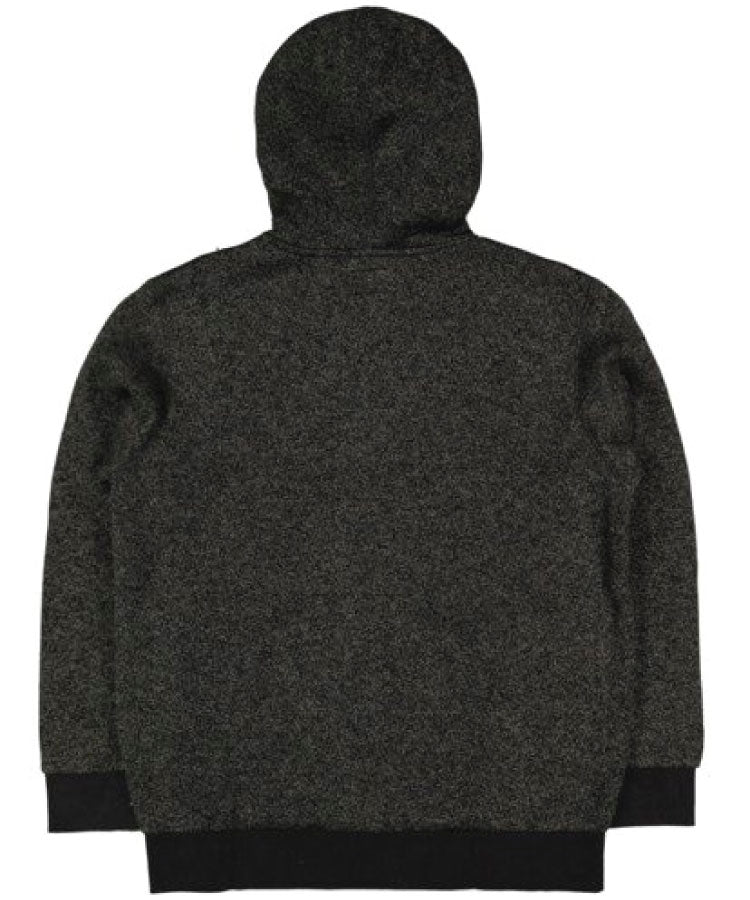 Billabong Revolt Zip Through Mens Hoodie - Black Heather