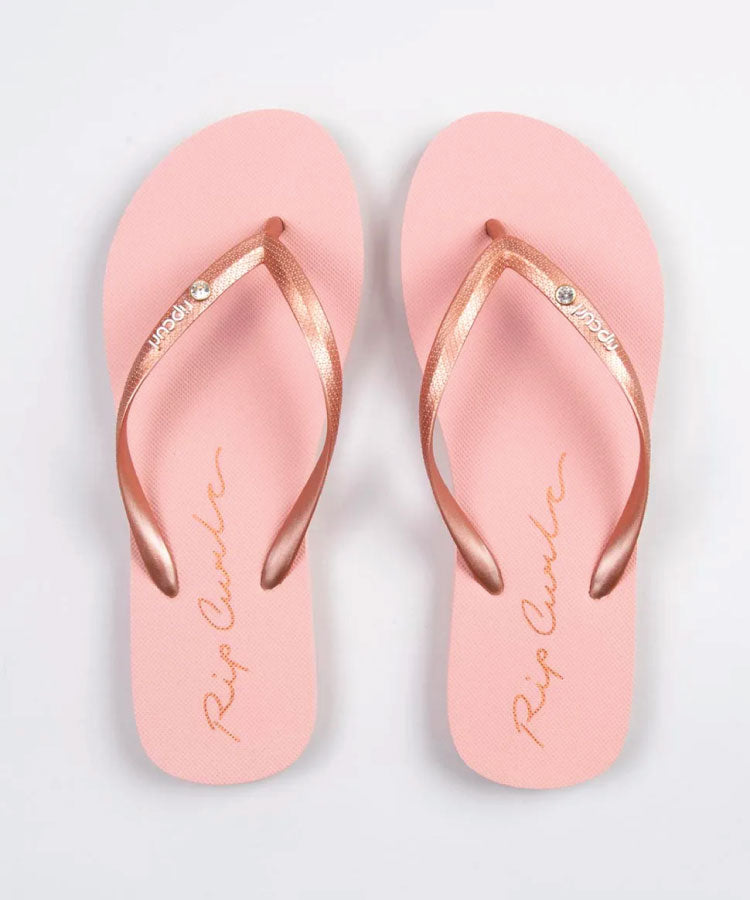 Rip Curl Script Wave Jandal - Rose Gold