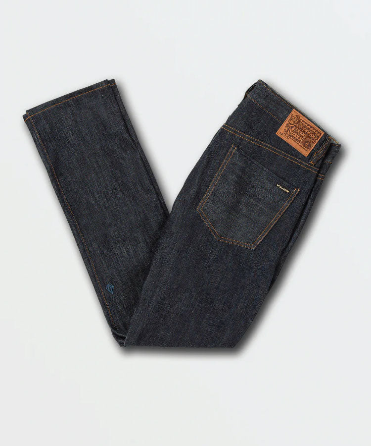 Volcom Vorta Denim Slim Fit Jeans - Rinse