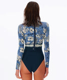 Rip Curl Surf Treehouse UPF Zip Back - Navy