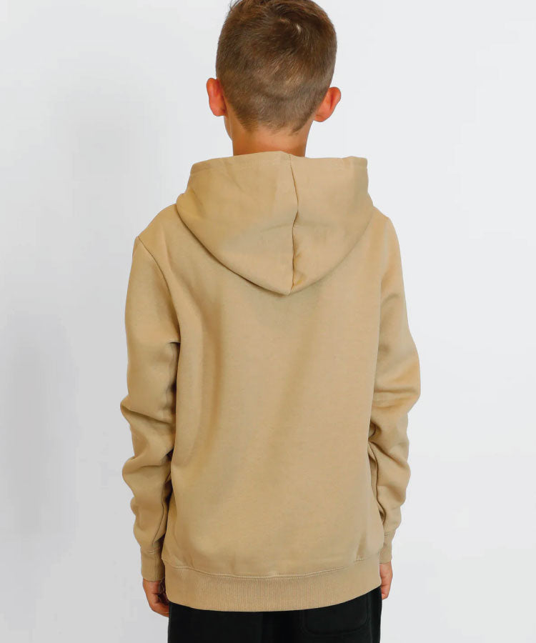 Volcom Boys Youth Stamped Pullover Fleece - Gravel