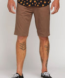 Volcom Solver Lite 5 Pocket Mens Short 19 - Mushroom