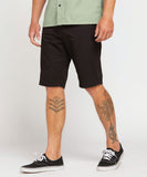 Volcom Solver Lite 5 Pocket Mens Short 19 - Black